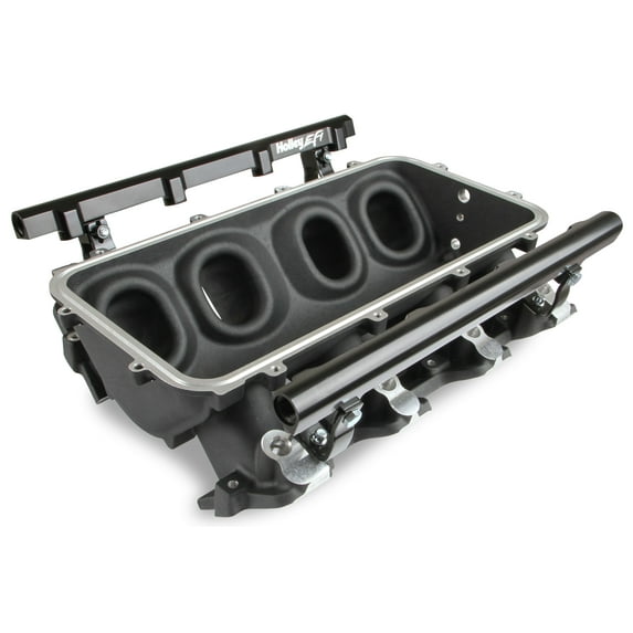 Holley EFI 300-600BK Base Manifold and Rail Kit for Lo-Ram 300-620BK