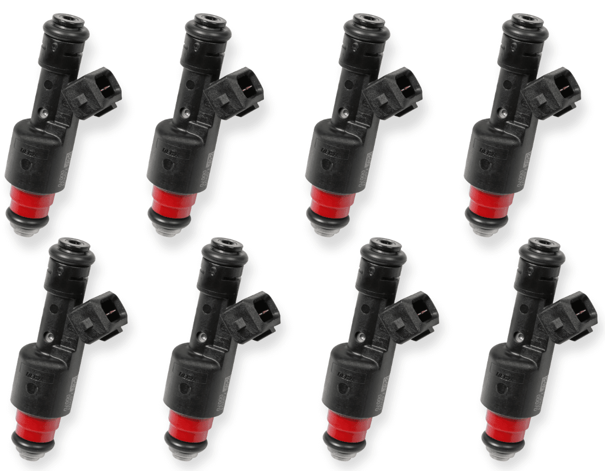 Holley EFI 522-228 220PPH Fuel Injector Kit - 8 Pack