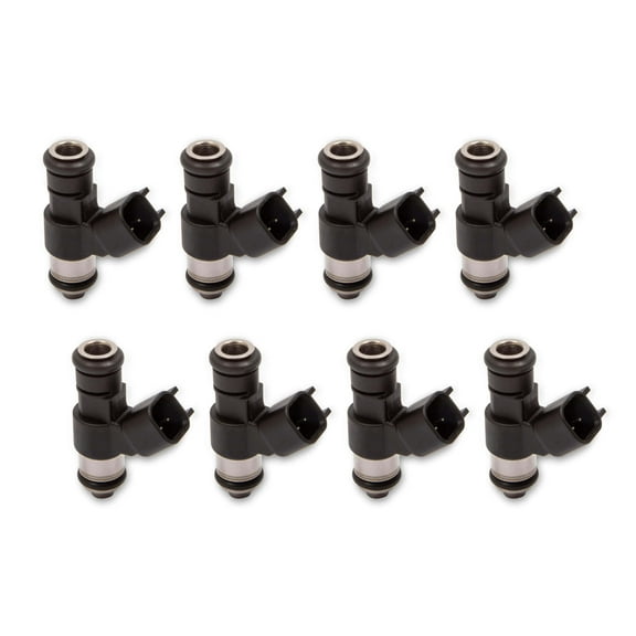 Holley EFI 522-228X High Impedance Fuel injectors 220 lb/hr Set of 8