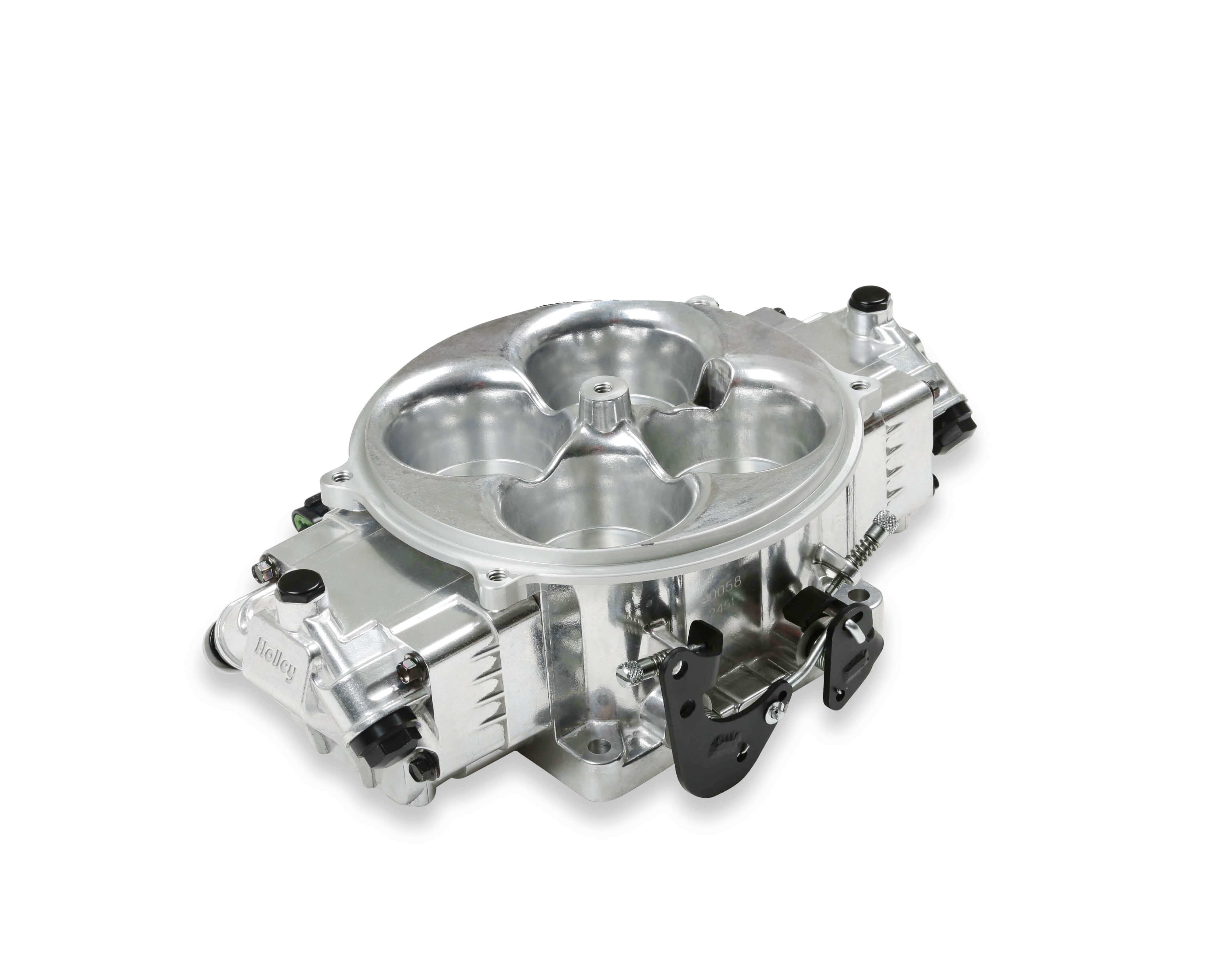 Holley EFI 534-305 Terminator X Stealth 4500 Throttle Body - Shiny