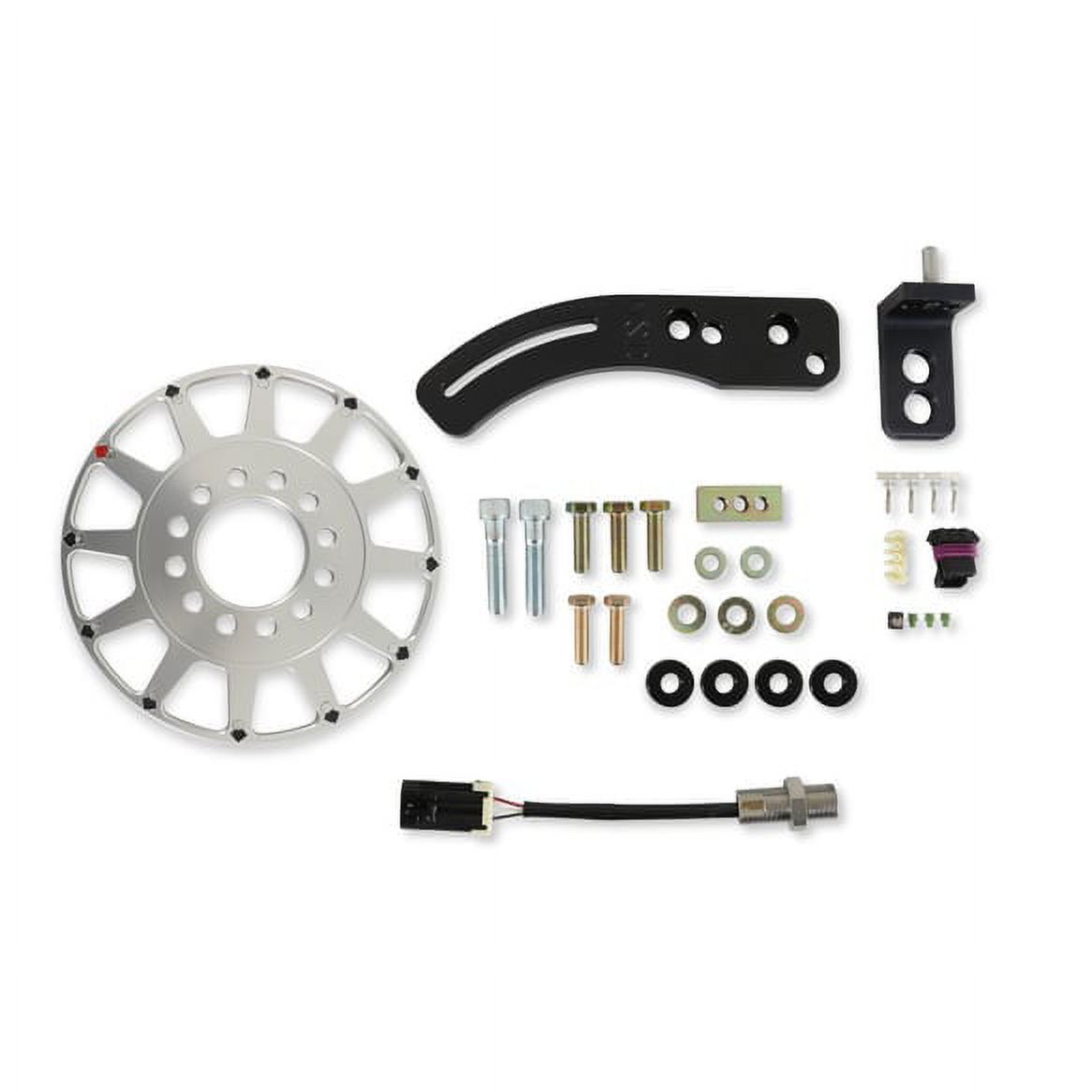 Holley EFI 556170 EFI Crank Reluctor Kit 8 Inch Wheel BBC Hall