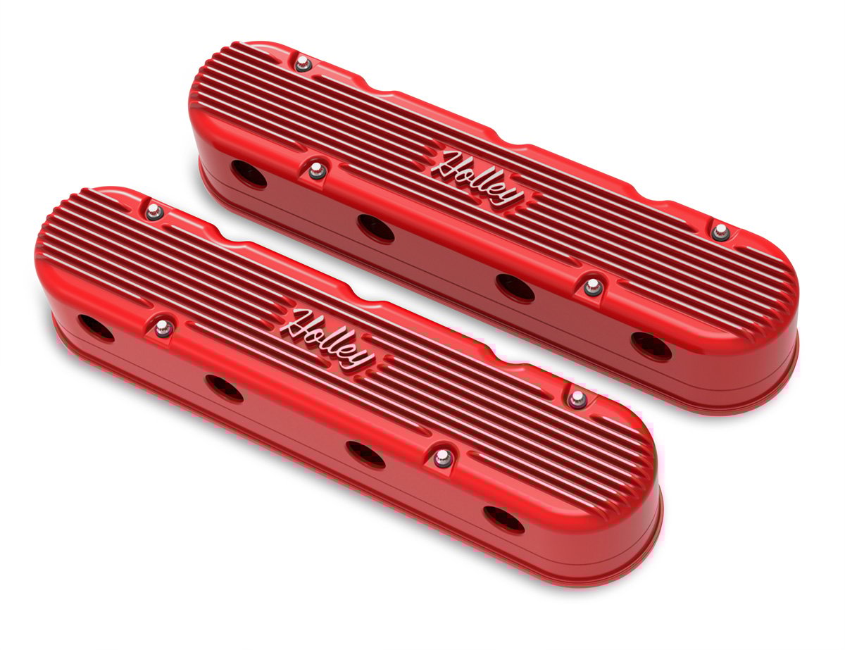 thumbnail image 1 of Holley Performance 241-174 Engine Valve Cover Set, 1 of 7