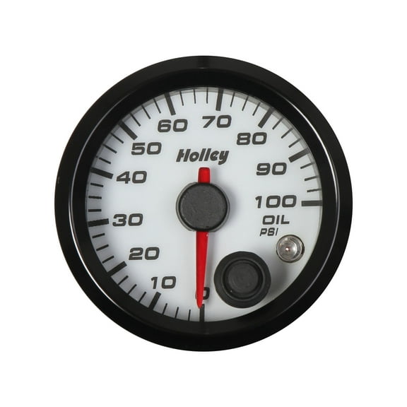 Holley Performance 26-601W Engine Oil Pressure Gauge