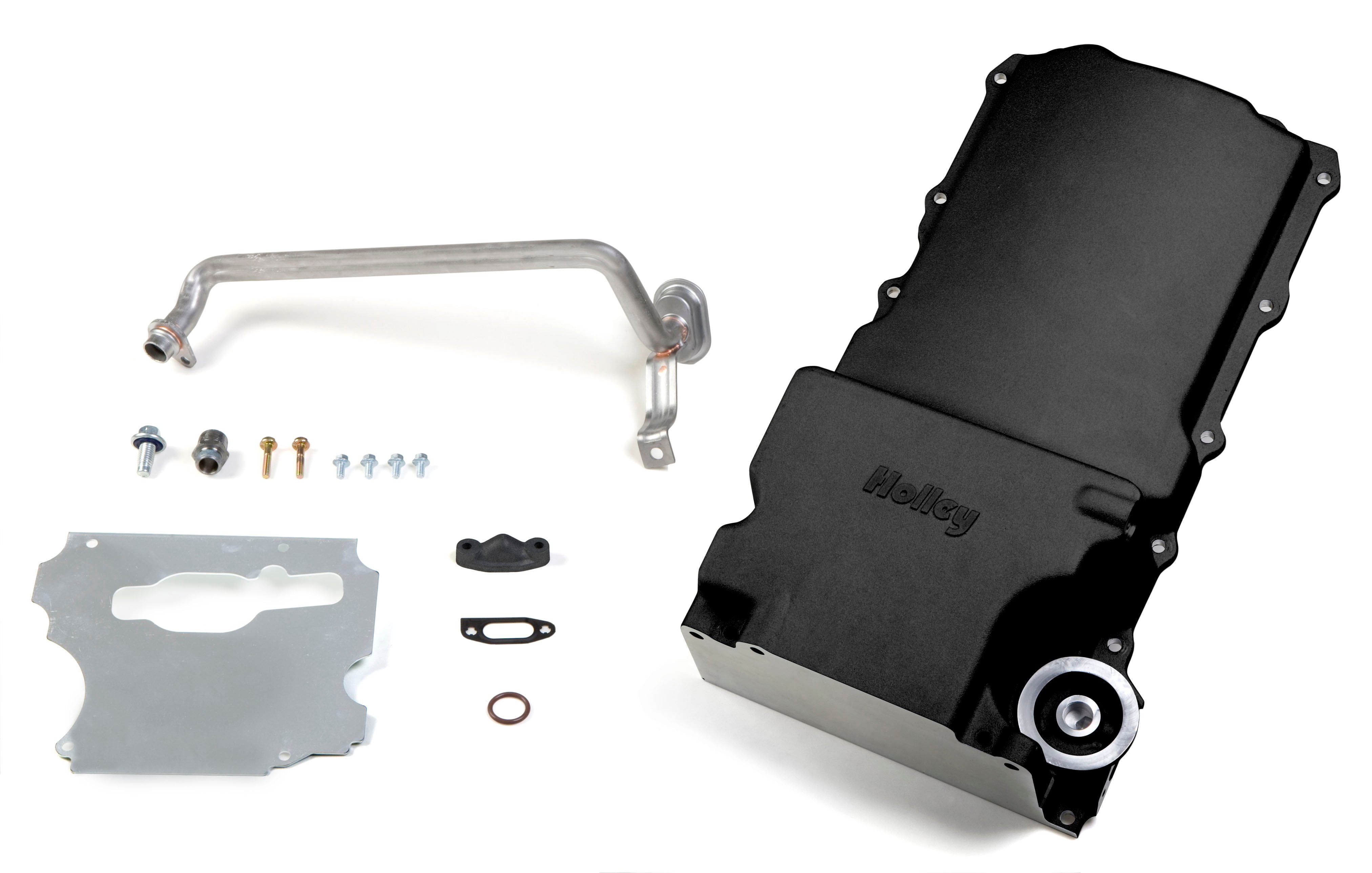 Holley Performance 302-1BK Engine Oil Pan - Walmart.com