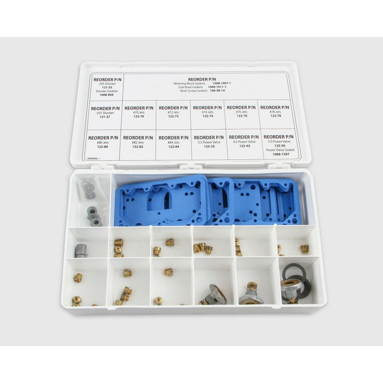 Holley Double Pumper Tuning Kit 36-182 Holley Double Pumper Tuning Kit 36-182