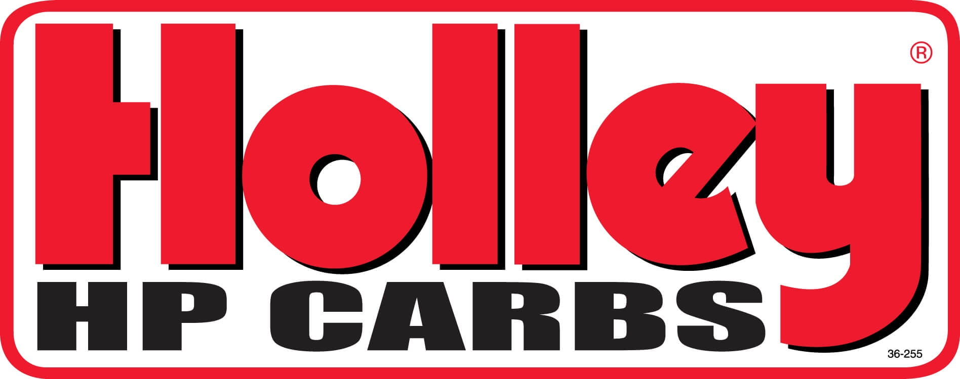 Holley Performance 36-255 Exterior Decal - Walmart.com