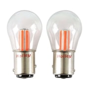 زوج من مصابيح LED Retrobright 1157 باللون الأحمر