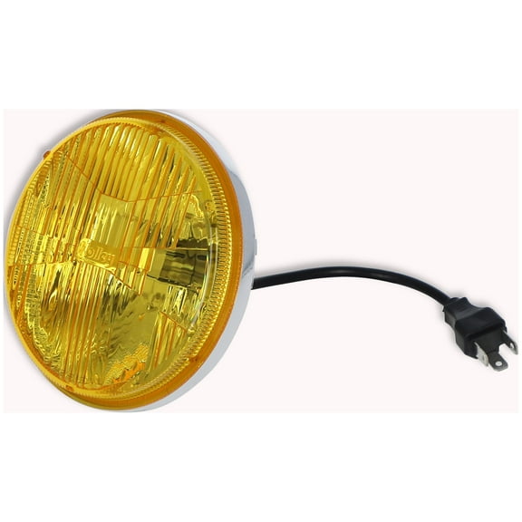 Holley Retrobright LFRB106 LED Forward Facing Light Yellow Lens High Beam Only