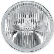 Holley RetroBright LFRB180, Individual LED 7 Inch Round Light Housing Only, Clear Lens, Bulb Sold Separately