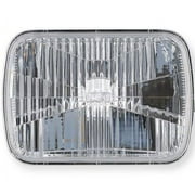Holley RetroBright LFRB190, Individual LED 5 x 7 Inch Rectangle Light Housing Only, Clear Lens, Bulb Sold Separately