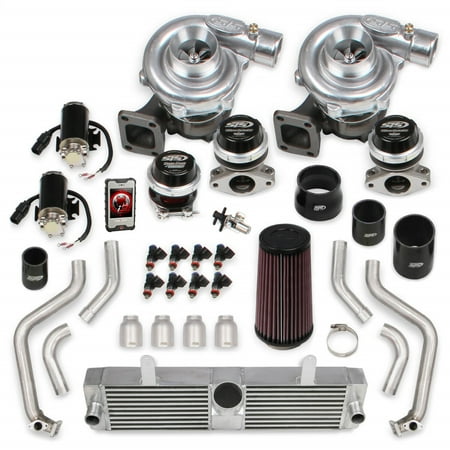 Holley STS2000T Turbo Remote Mounted Twin Turbo System w/Tuner & Fuel Injectors for 06-13 Chevrolet Corvette Z06