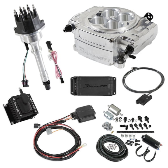 Holley Sniper 2 EFI Bundle Kit SBC Polished