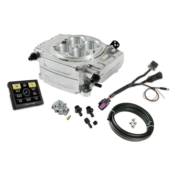 Holley Sniper EFI 550-510-3AE Sniper 2 EFI Upgrade Kit With Regulator Polished