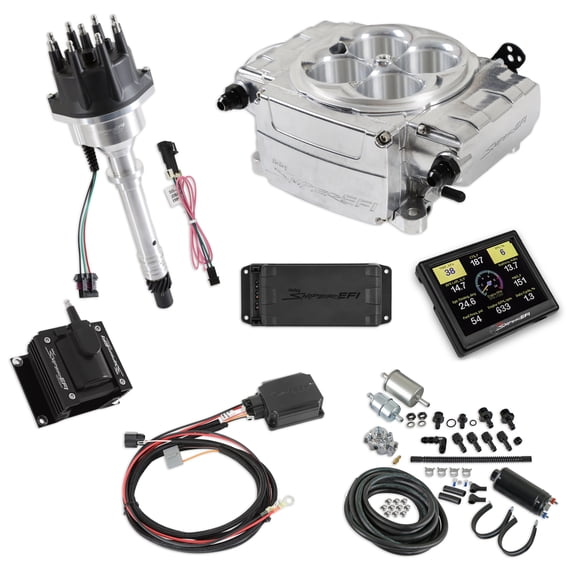 Holley Sniper EFI 550-510-3PK-SBC Sniper 2 EFI Bundle with HyperSpark Ignition System