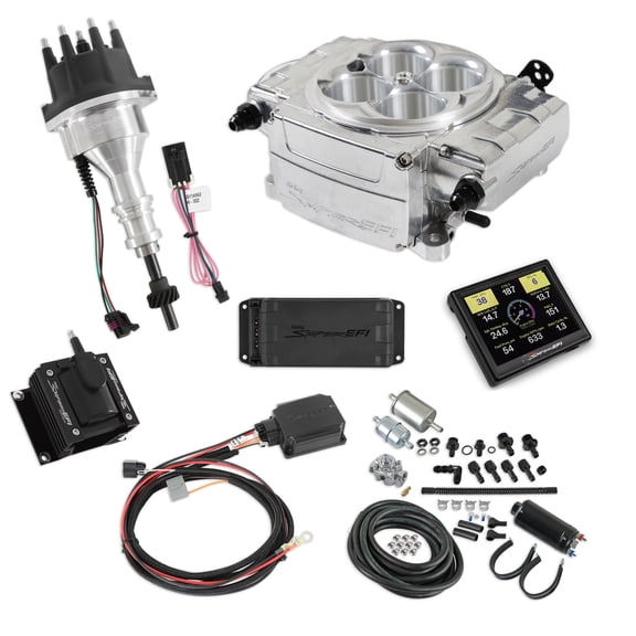 Holley Sniper EFI 550-510-3PK-SBF Sniper 2 EFI Bundle with HyperSpark Ignition System