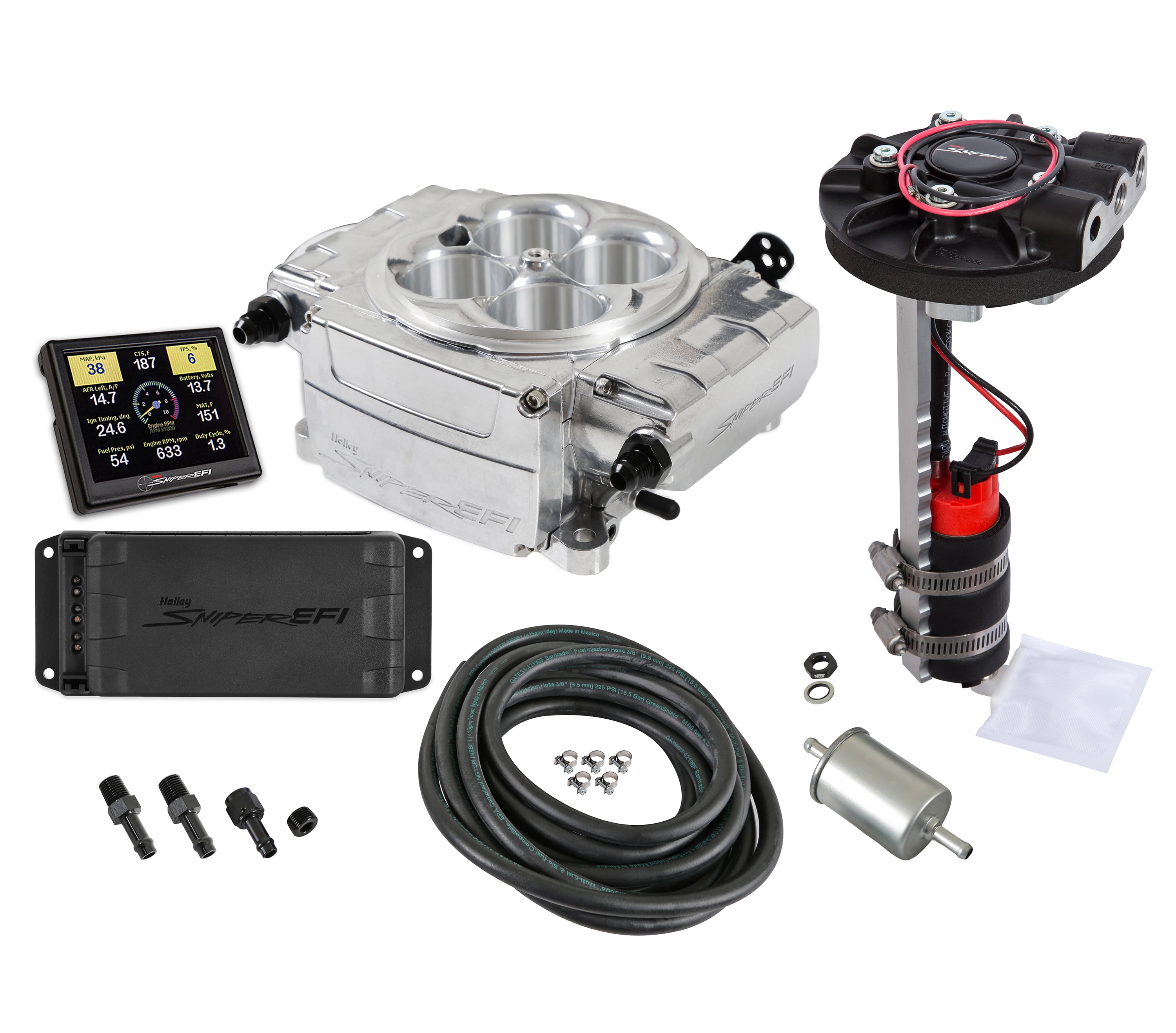 Holley Sniper EFI 550-510-3PR Holley Sniper 2 EFI - Polished