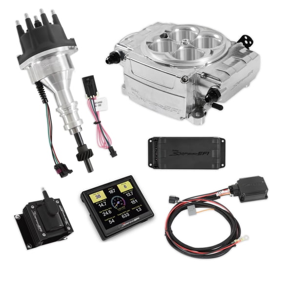 Holley Sniper EFI 550-510-3PX-SBF Sniper 2 EFI Bundle with HyperSpark Ignition System
