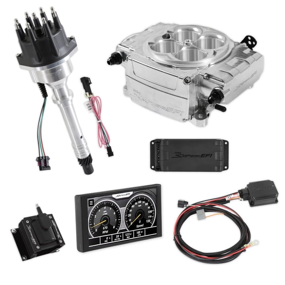 Holley Sniper EFI 550-510-5PX-SBC Sniper 2 EFI Bundle with HyperSpark Ignition System