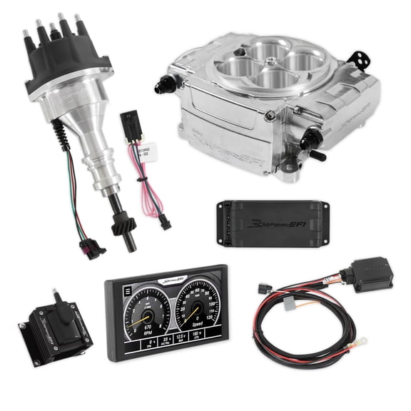 Holley Sniper EFI 550-510-5PX-SBF Sniper 2 EFI Bundle with HyperSpark Ignition System