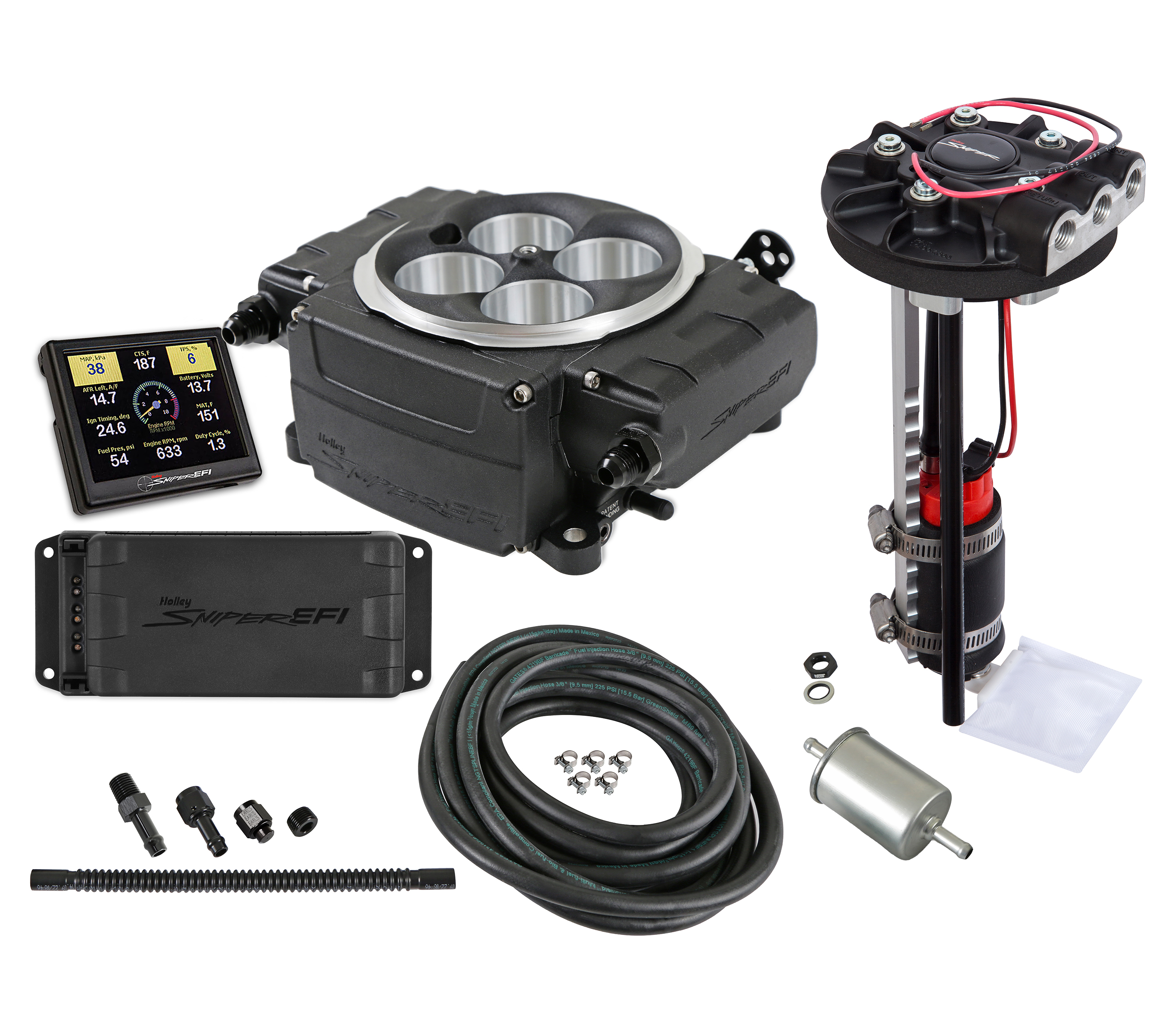 Holley Sniper EFI 550-511-3PD Holley Sniper 2 EFI - Black