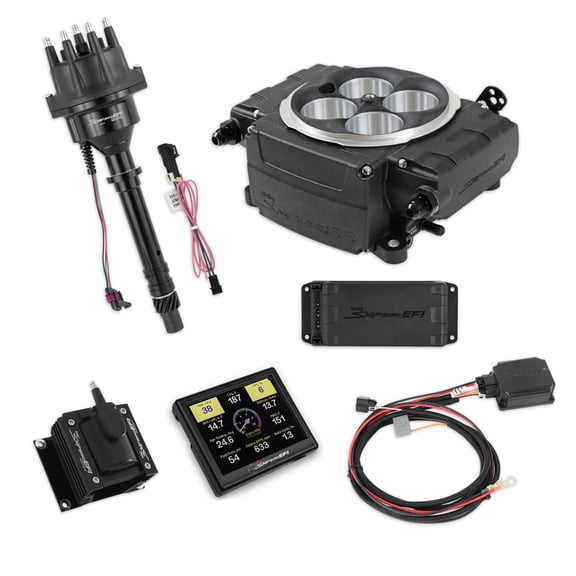 Holley Sniper EFI 550-511-3PX-SBC Sniper 2 EFI Bundle with HyperSpark Ignition System