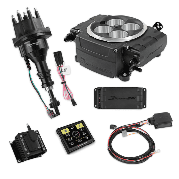 Holley Sniper EFI 550-511-3PX-SBF Sniper 2 EFI Bundle with HyperSpark Ignition System