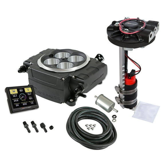 Holley Sniper EFI 550-511-3XR Sniper 2 EFI - Black - Returnless Drop-In Module - Without PDM - 3.5 in. Screen