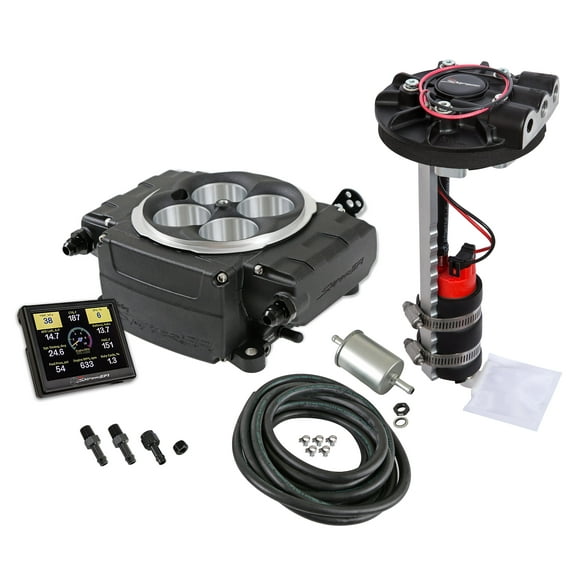 Holley Sniper EFI 550-511-3XR Sniper 2 EFI  - Black - Returnless Drop-In Module - Without PDM - 3.5 in. Screen