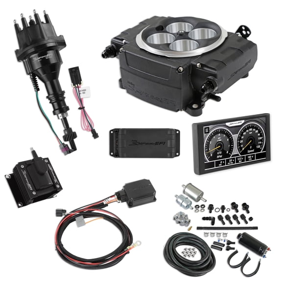 Holley Sniper EFI 550-511-5PK-SBF Sniper 2 EFI Bundle with HyperSpark Ignition System