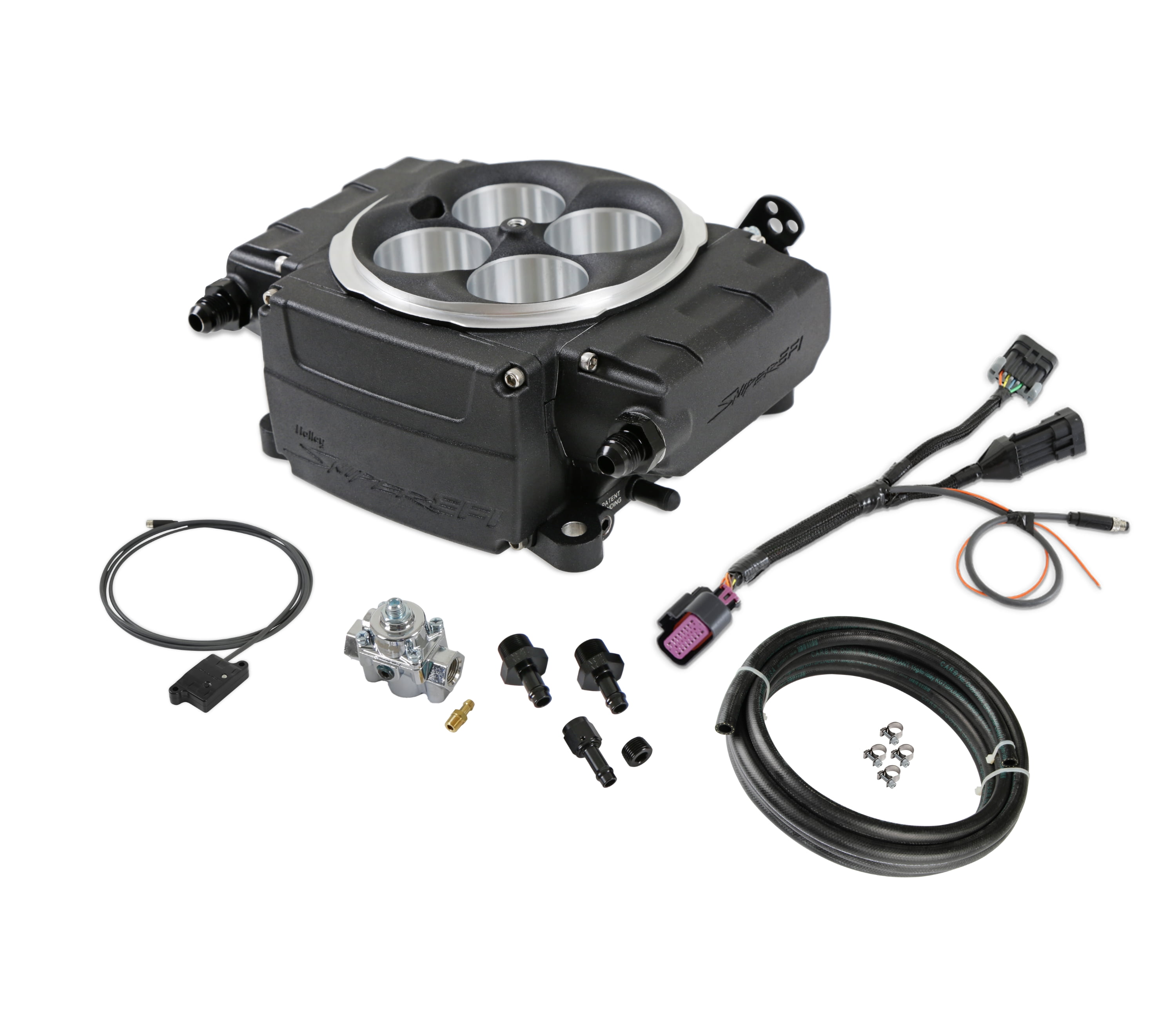 Holley Sniper EFI 550-511-BAE Holley Sniper 2 EFI Upgrade Bluetooth Module Kit w/ Regulator - Black