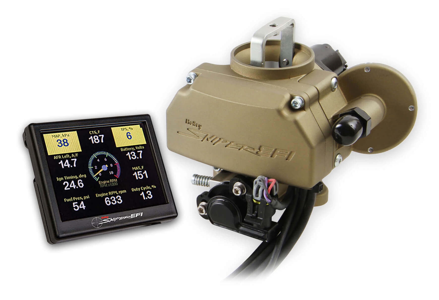 Holley Sniper EFI 550-552 Holley Sniper EFI Autolite 1100 - Gold