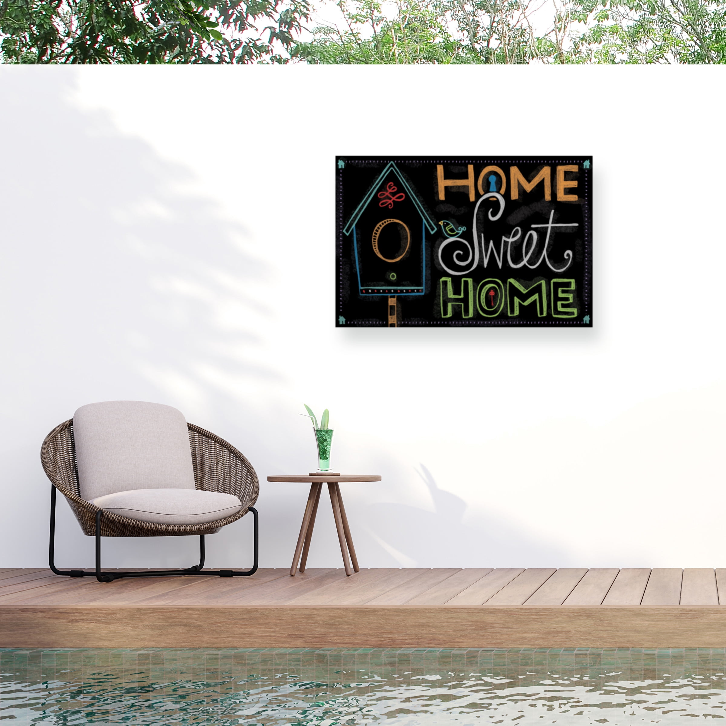 Holli Conger 'Chalk It Up 13' Outdoor Canvas