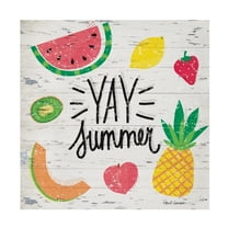 Holli Conger 'Summer Bounty 2' Canvas Art