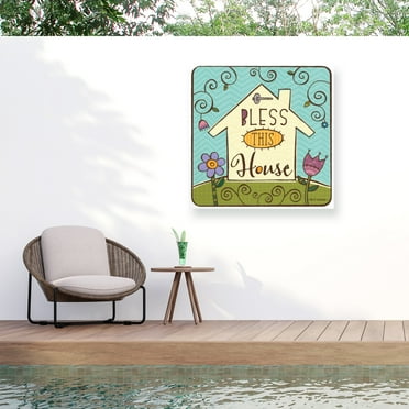 Holli Conger 'Treasures 1' Outdoor Canvas