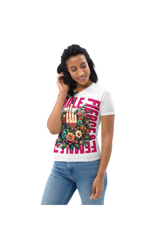 Hollidays Hustle Fierce Hustle- Activism Wear Women's T-shirt (M)