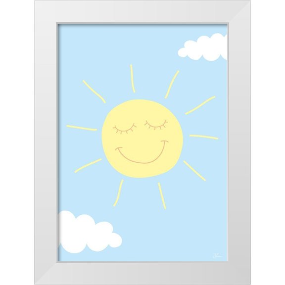 Hollie, Jasmine 11x14 White Modern Wood Framed Museum Art Print Titled - Sunshine