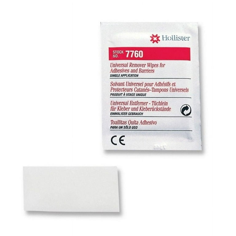Hollister 7760 Adhesive Remover Wipes 50ct