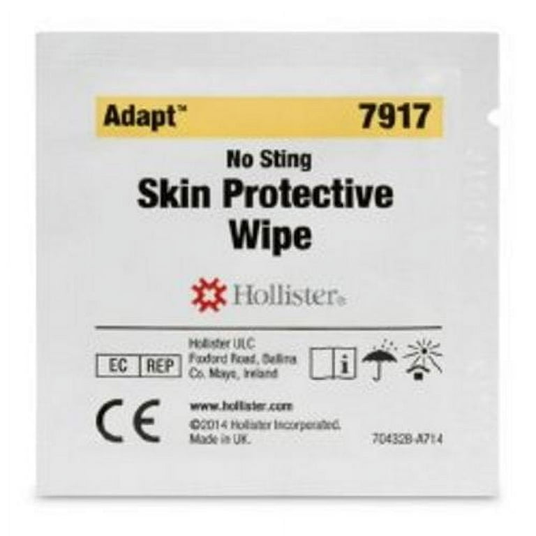 Hollister Adapt Skin Protective Wipes 50 Count Walmart