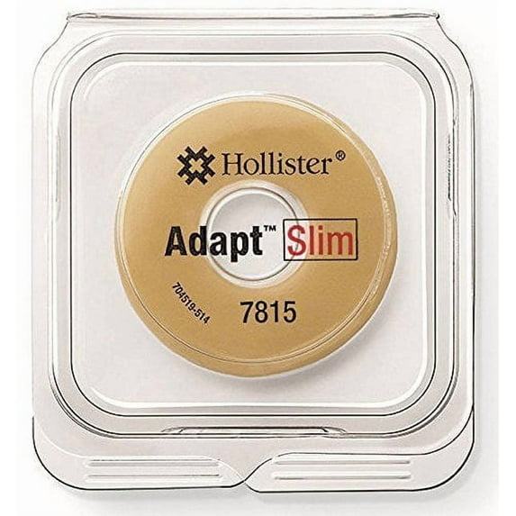 Hollister Adapt Slim Skin Barrier Ring 7815, 2 Inch Diameter x 2.3 mm Thick, Moldable, 10 Count