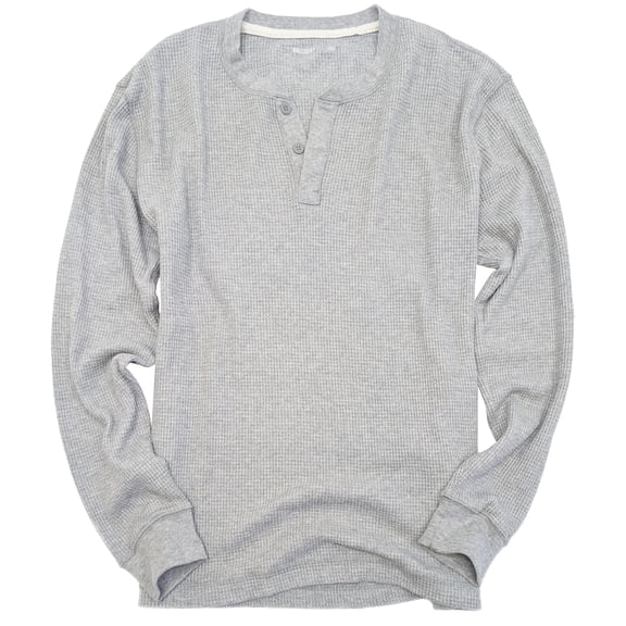 Hollister California Men's Long Sleeve Cotton Thermal Waffle Graphic T-Shirt HO-14 (X-Small, 00123-122)