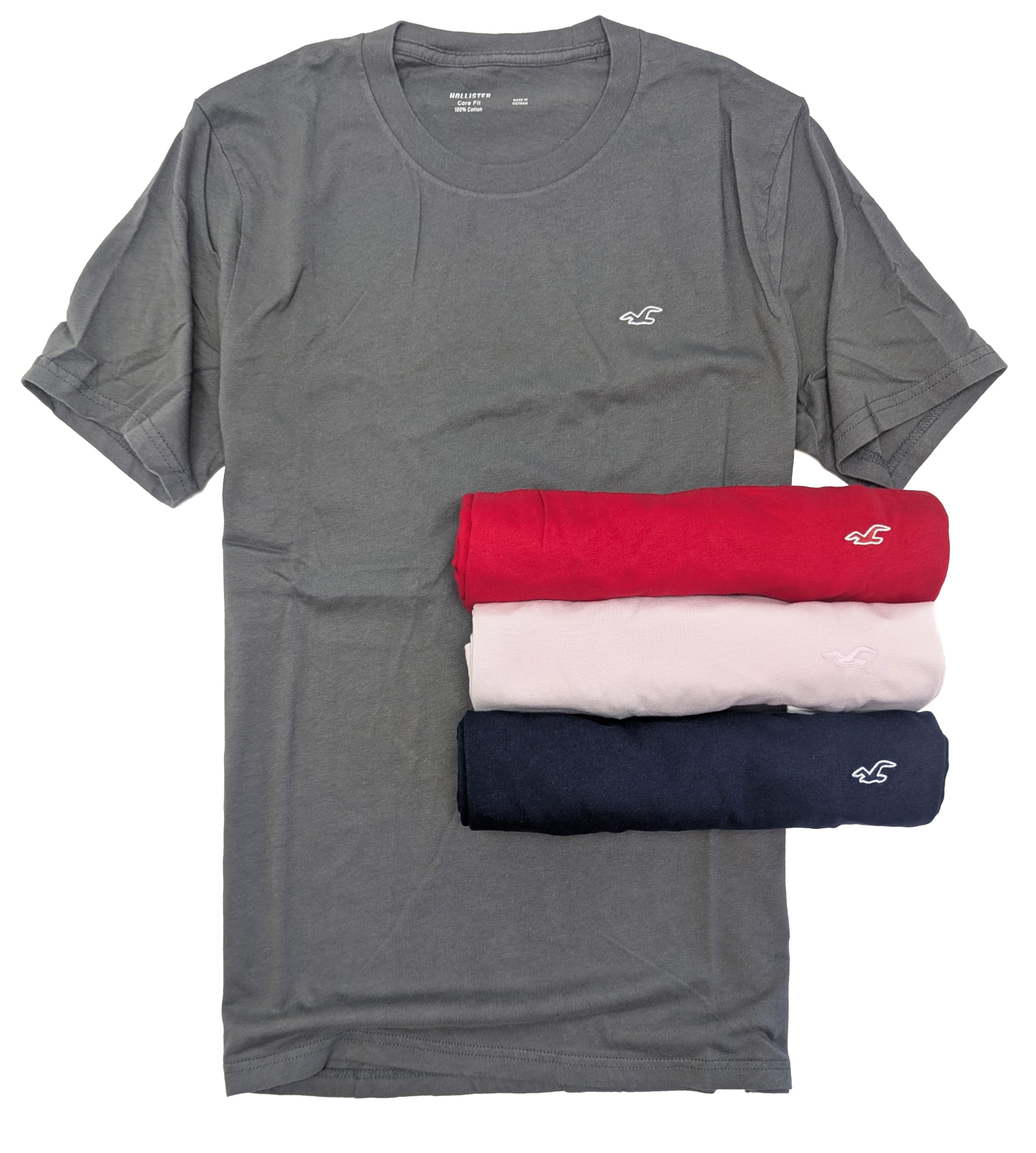 Hollister California Men's Must-Have Short Sleeve Graphic T-Shirt