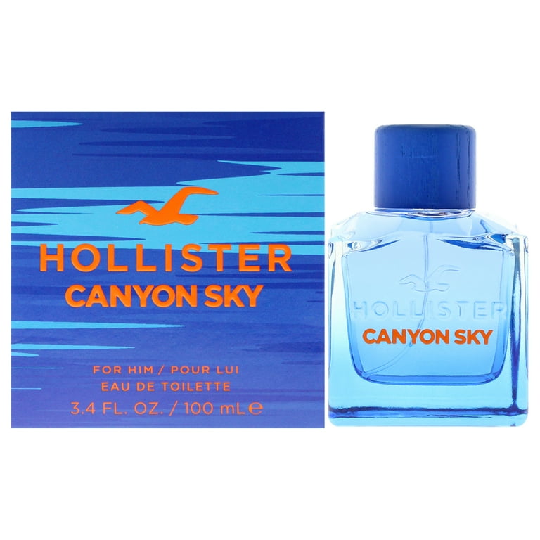 Hollister Canyon Sky Eau De Toilette Spray By Hollister - 3.4 oz Hollister Canyon Sky Eau De Toilette Spray By Hollister - 3.4 oz