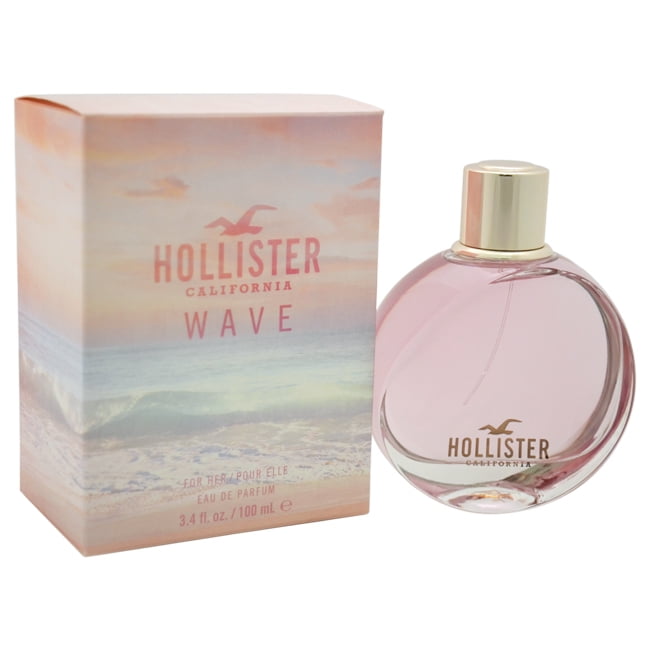 Hollister Wave Eau De Parfum Spray By Hollister - 3.4 oz Hollister Wave Eau De Parfum Spray By Hollister - 3.4 oz