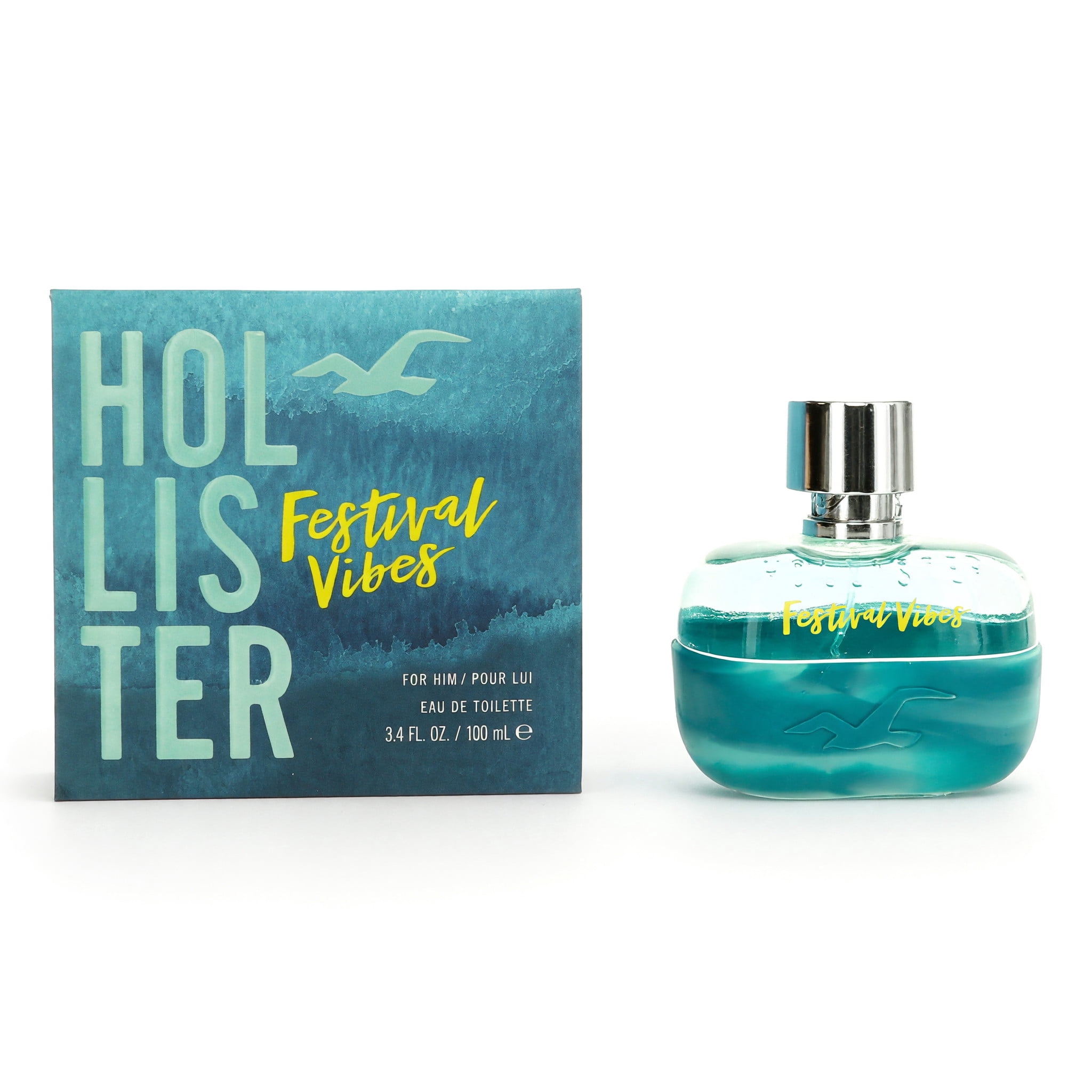 Hollister, Festival Vibes by Hollister, 3.4 oz EDT Spray for Men