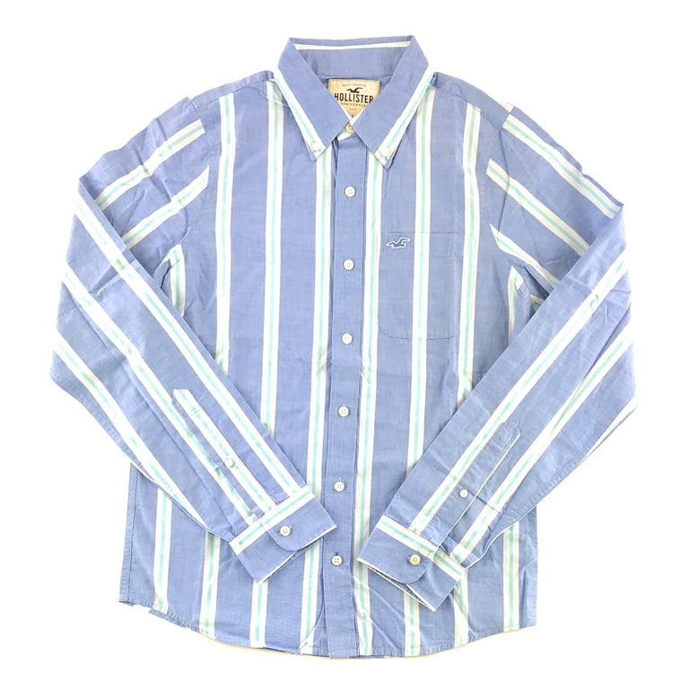 Hollister long sleeve button down on sale