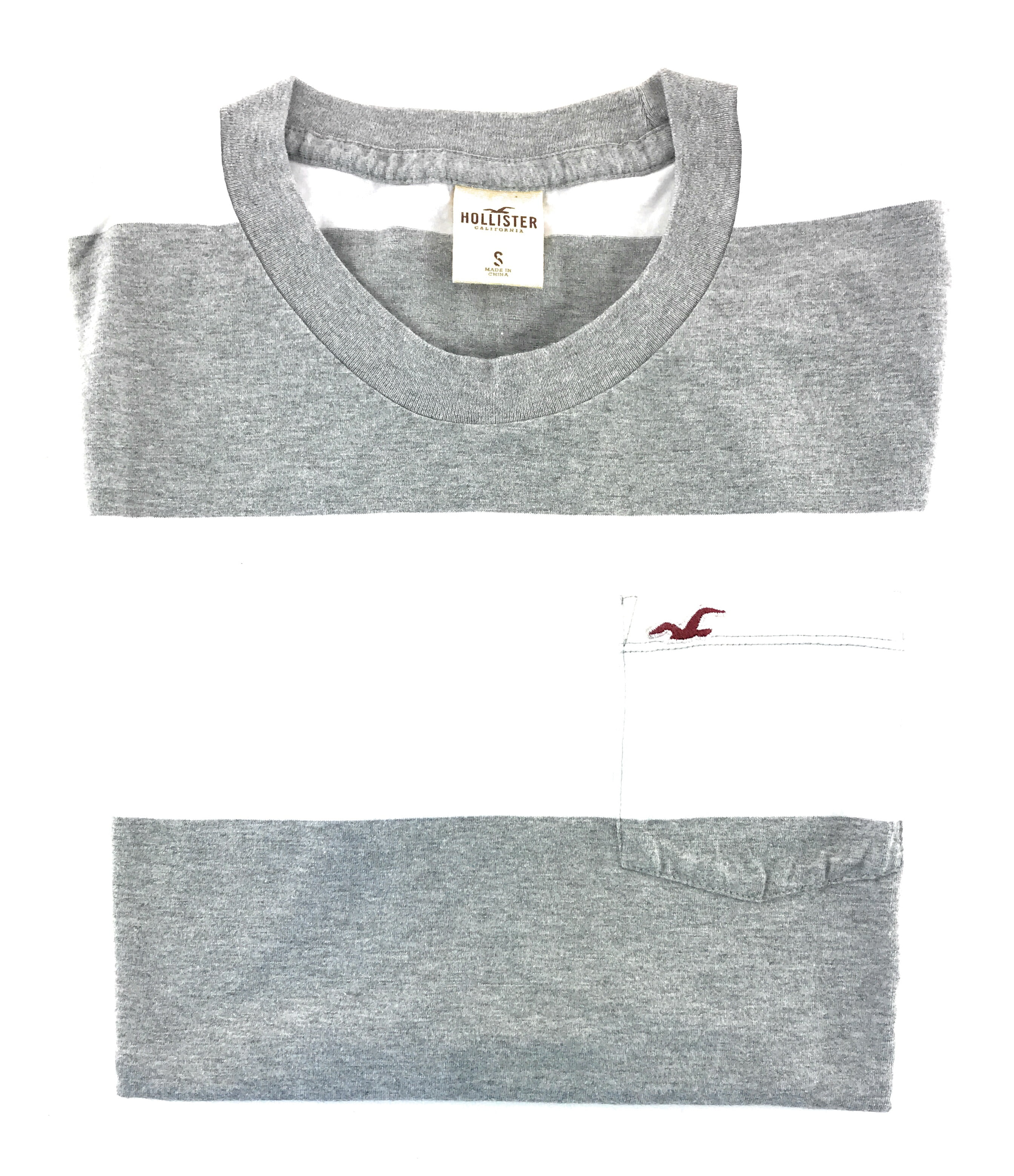 Hollister Mens Seagull Logo T-Shirt 