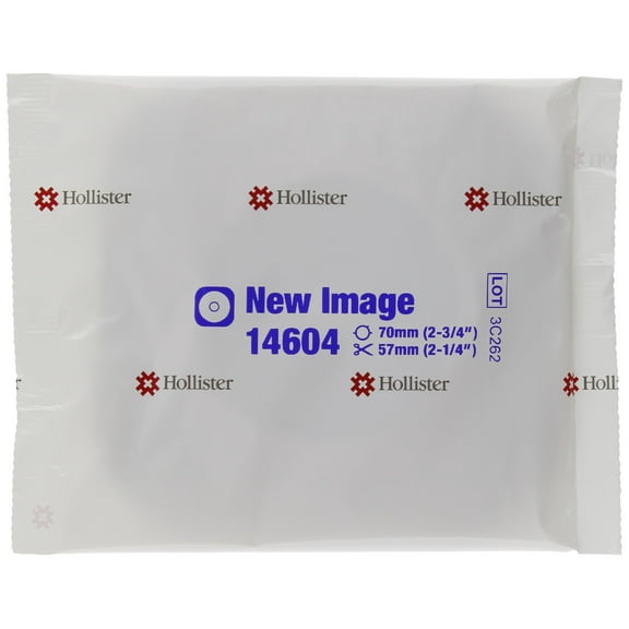 Hollister New Image Flextend Flat Skin Barrier with Tape Border, 5 Count