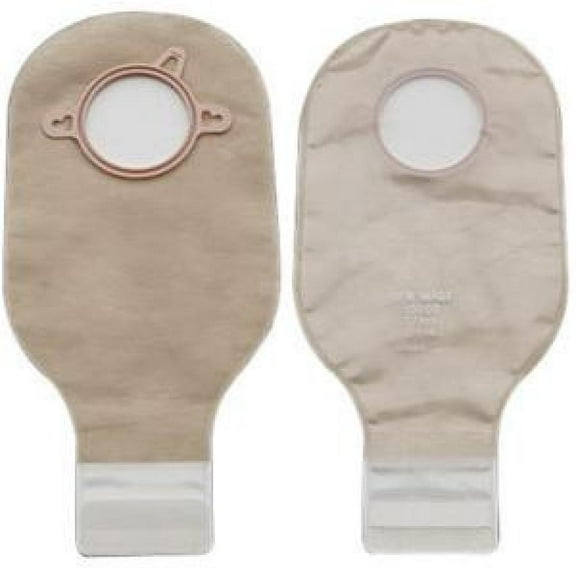 Hollister New Image Ostomy Pouch - Green Code, 1.75 Inch Flange, 12 Inch Length, Ultra-clear, Microseal Closure, 10 Count