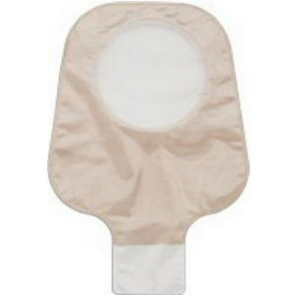 Hollister New Image Ostomy Pouch - Green Code, 1.75 Inch Stoma, 1.75 Inch Flange, 12 Inch Length, Ultra-Clear, Clamp Closure, 10 Count