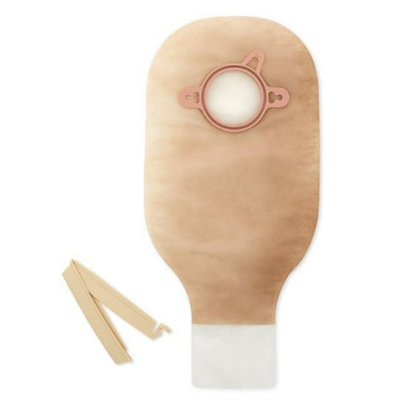 Hollister New Image Ostomy Pouch - Red Code, 2.25 Inch Flange, 12 Inch Length, Drainable, 10 Count
